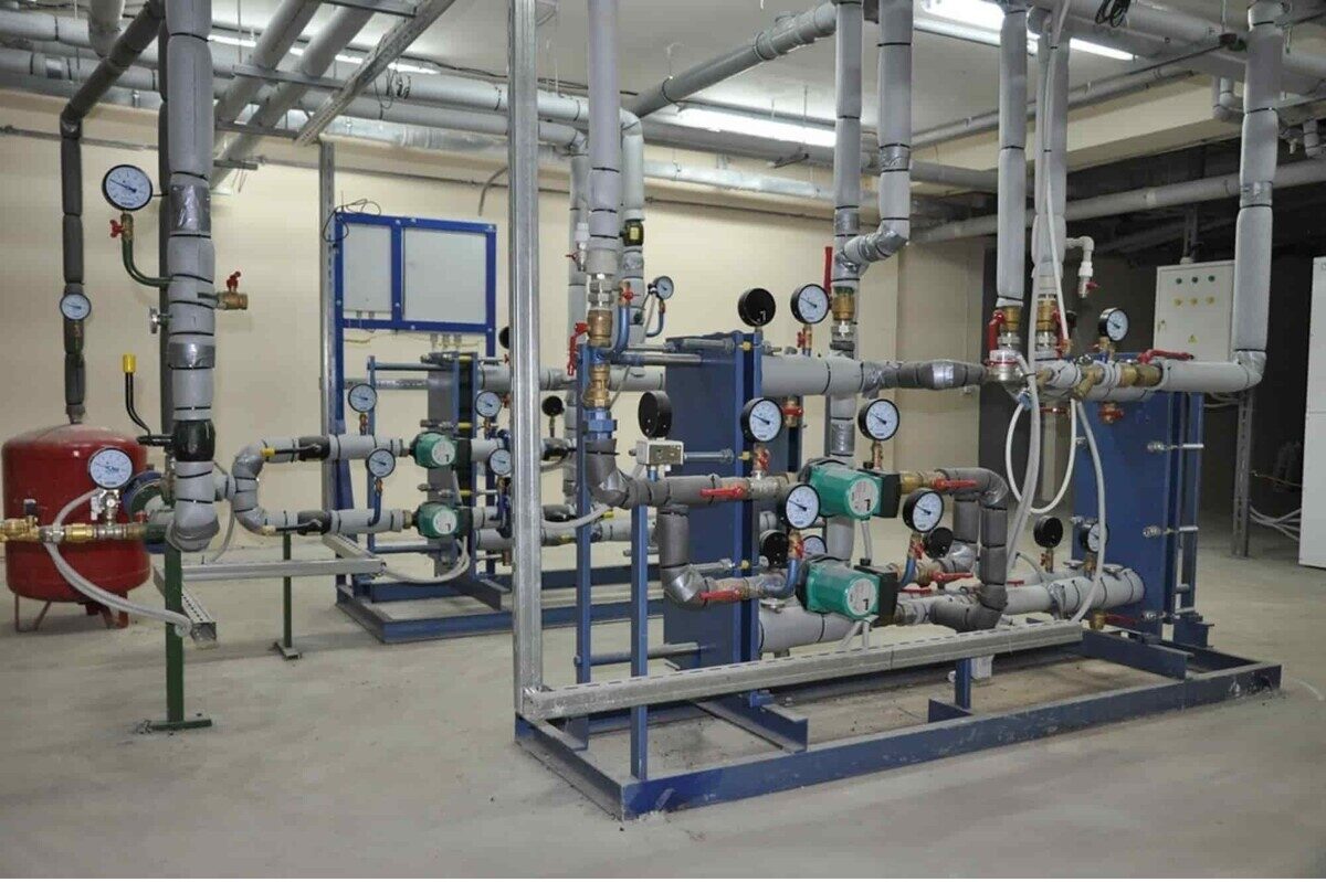 ремонт теплового пункта